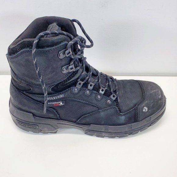 Wolverine Men's Size 10.5 Legend 6-Inch Waterproof Comp Toe Work Shoe - Picture 3 of 12